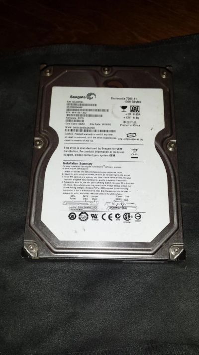 Лот: 6092304. Фото: 1. Жесткий диск HDD Seagate Barracuda... Жёсткие диски (HDD)