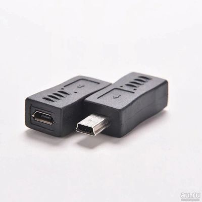 Лот: 18001650. Фото: 1. Переходник micro-USB - mini-USB. Дата-кабели, переходники