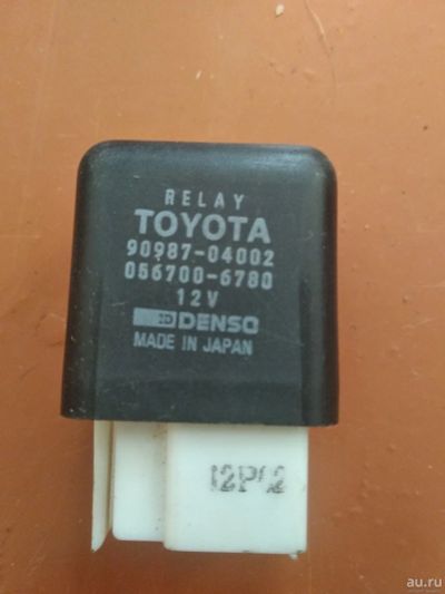 Лот: 17764668. Фото: 1. Реле Denso Toyota 90987-04002. Электрооборудование