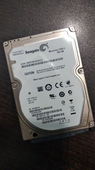 Лот: 12249091. Фото: 1. Seagate ST9500325AS 500 Gb Для... Жёсткие диски (HDD)