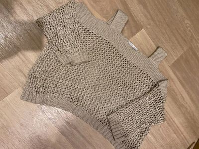 Лот: 17263637. Фото: 1. Вязаный топ zara женский. Футболки, топы и майки