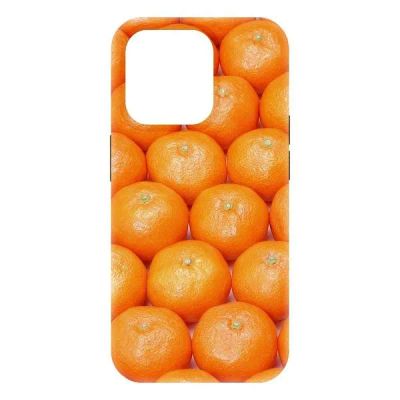 Лот: 25544234. Фото: 1. Чехол Krutoff Soft Case "Мандаринки... Чехлы, бамперы