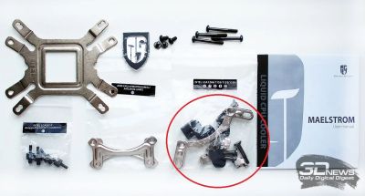 Лот: 15309583. Фото: 1. Deepcool Maelstrom скобы крепления... Системы охлаждения