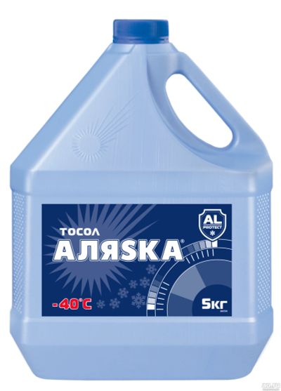 Лот: 18584592. Фото: 1. Тосол аляска а40 5кг 5067. Масла, жидкости