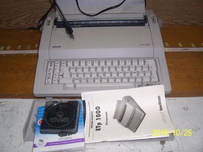 Лот: 8465579. Фото: 1. Печатная машинка Olivetti ETP... Другое (компьютеры, оргтехника, канцтовары)