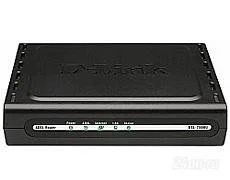 Лот: 743830. Фото: 1. ADSL2+ модем роутер D-Link DSL-2500... Проводные модемы