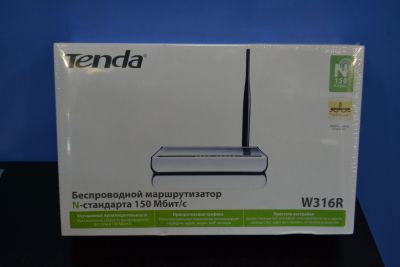 Лот: 16014479. Фото: 1. Wireless Router роутер TENDA W316R... Маршрутизаторы (роутеры)