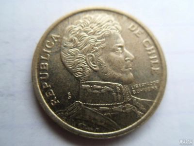 Лот: 9079606. Фото: 1. Чили 10 песо 2010. Америка