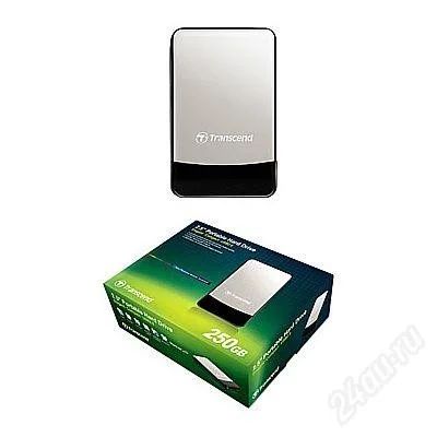Лот: 48208. Фото: 1. Переносной винчестер Transcend... Жёсткие диски (HDD)