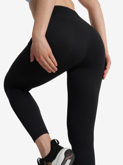 Лот: 25269344. Фото: 1. Легинсы женские adidas, Черный. Другое (спортивная одежда)