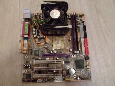 Лот: 3617847. Фото: 1. Motherboard+CPU+DDR+Cooler. Материнские платы