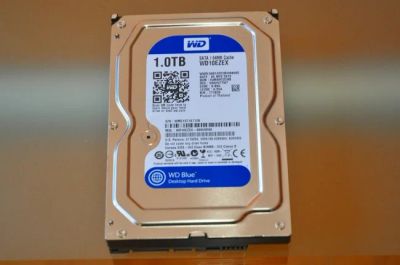 Лот: 4161458. Фото: 1. WD Blue 1Tb [SATA-3/7200rpm/Cache... Жёсткие диски (HDD)