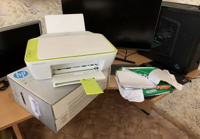 Лот: 25199762. Фото: 1. Принтер hp deskjet 2135. Картриджи, расходные материалы