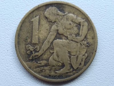 Лот: 23595764. Фото: 1. Чехословакия 1962 г. 1 крона. Европа