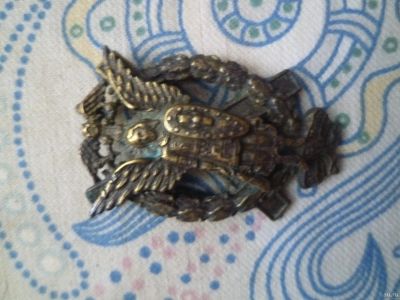 Лот: 15270174. Фото: 1. Старинный полковой знак Архангел. Другое (значки, медали, жетоны)