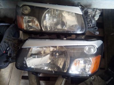 Лот: 5210037. Фото: 1. subaru forester sg5 реснички обмен... Оптика и освещение