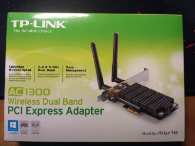 Лот: 14581588. Фото: 1. TP-Link Archer T6E 2.4/5 ГГц. WiFi, Bluetooth адаптеры