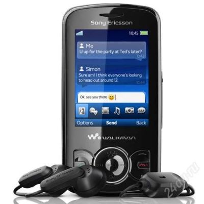 Лот: 796749. Фото: 1. Sony Ericsson W100i Spiro Stealth... Кнопочные мобильные телефоны