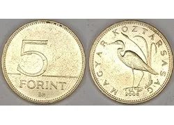 Лот: 18348620. Фото: 1. 5 форинтов 2006 год Венгрия... Европа