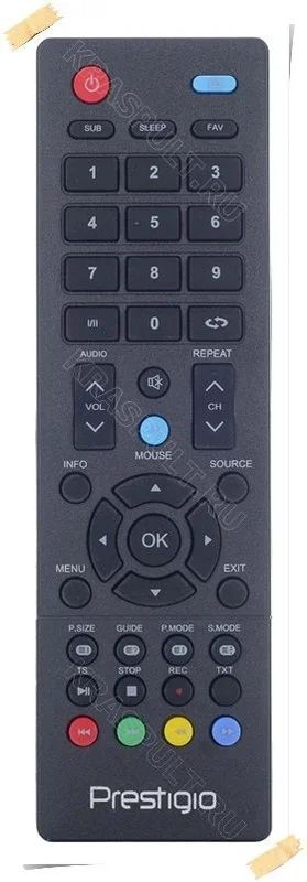 Лот: 15908870. Фото: 1. Пульт PRESTIGIO PTV32DS00Z_BK... Пульты ДУ