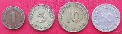 Лот: 18003444. Фото: 1. (№3291) комплект монет (1, 5... Германия и Австрия
