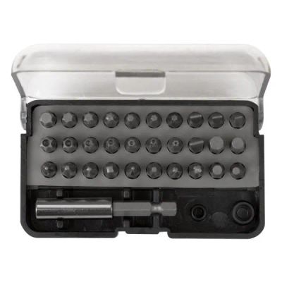 Лот: 24441443. Фото: 1. Набор бит FIT CrV + адаптор с... Расходные материалы, сменные насадки