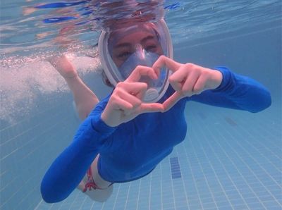 Лот: 11234238. Фото: 1. Маска для подводного плавания... Дайвинг, подводная охота