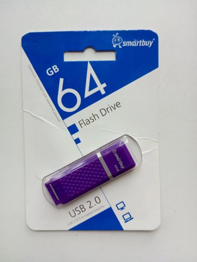 Лот: 25595094. Фото: 1. Флешка USB на 64 гб. USB-флеш карты