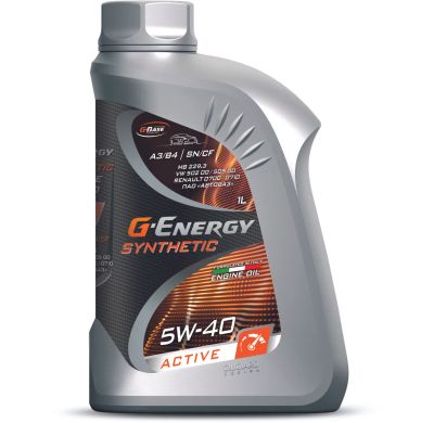 Лот: 20068363. Фото: 1. G-Energy Synthetic Active 5w40... Масла, жидкости