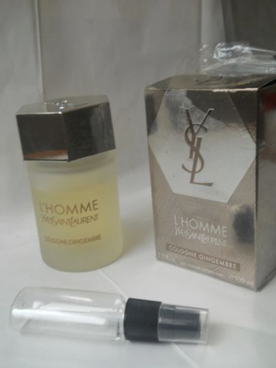 Лот: 4325254. Фото: 1. L’Homme Gingembre Yves Saint Laurent... Мужская парфюмерия