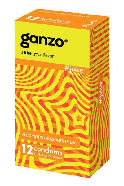 Лот: 24254518. Фото: 1. Презервативы Ganzo Juice №12 ароматизированные. Презервативы