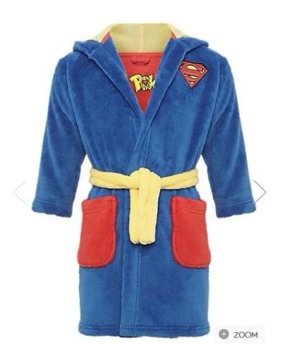 Лот: 10861993. Фото: 1. Халат Marksandspencer Superman... Одежда для дома