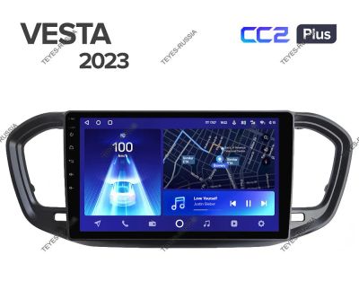 Лот: 20758998. Фото: 1. Магнитола Teyes CC2 Plus Lada... Автомагнитолы