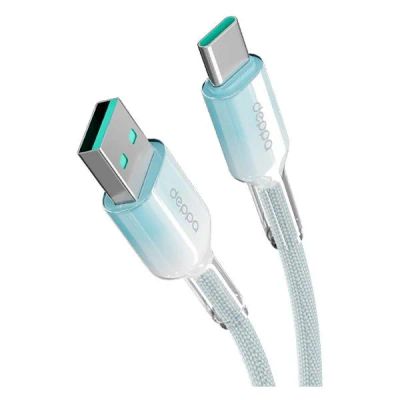 Лот: 24862837. Фото: 1. Кабель Deppa Joy USB-A/USB-C... Дата-кабели, переходники