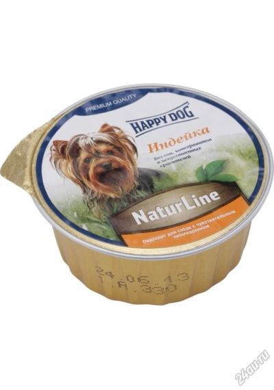 Лот: 5579381. Фото: 1. Корм Happy Dog Natur Line для... Корма