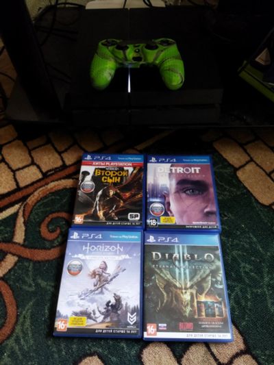 Лот: 17549165. Фото: 1. Ps 4 500gb. Игровые приставки, консоли