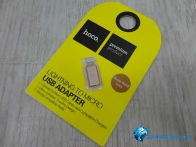 Лот: 13415578. Фото: 1. Адаптер Micro USB - Lightning... Дата-кабели, переходники
