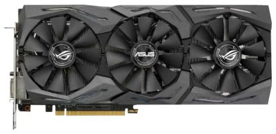 Лот: 9876225. Фото: 1. Видеокарта ASUS GeForce GTX 1080... Видеокарты