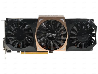 Лот: 18240635. Фото: 1. Видеокарта Palit GeForce GTX 770... Видеокарты