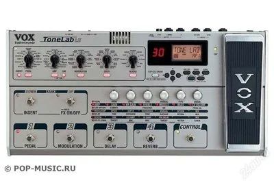 Лот: 2113283. Фото: 1. Гитарный процессор VOX ToneLab. Гитарные эффекты и комбоусилители