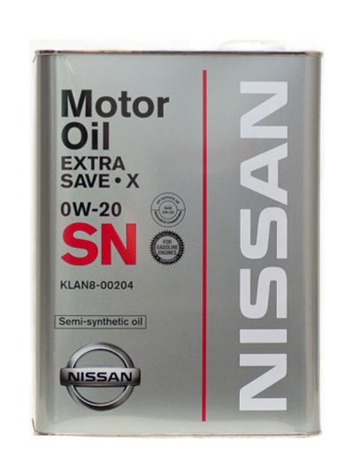 Лот: 4899498. Фото: 1. Nissan extra save X 0W20 SN 4л... Масла, жидкости