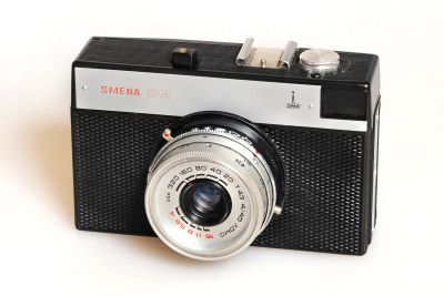 Лот: 21521125. Фото: 1. Фотоаппарат Smena-8М. № 74027039... Плёночные компактные