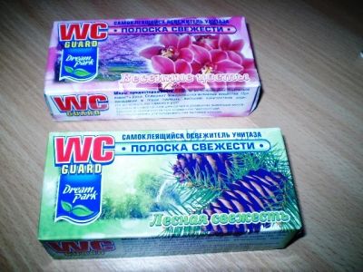 Лот: 3588804. Фото: 1. WC - полоски свежести для унитаза... Бытовая химия