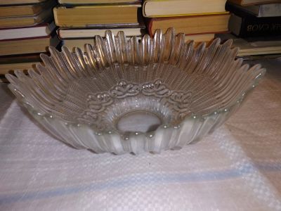 Лот: 15761510. Фото: 1. тарелка стеклянная из СССР... Тарелки, блюда, салатники