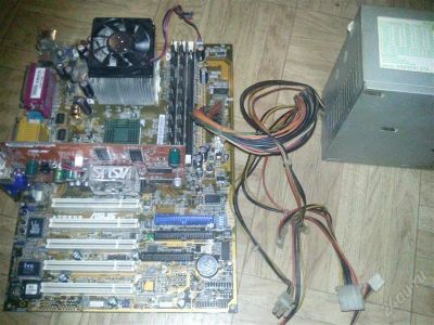 Лот: 1212057. Фото: 1. asus a7s333,проц amd 2000ghr,512gb... Материнские платы