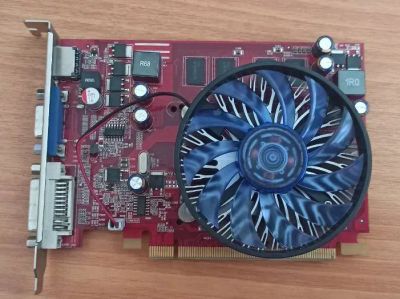Лот: 22569699. Фото: 1. Видеокарта PCI-E Radeon HD4650... Видеокарты