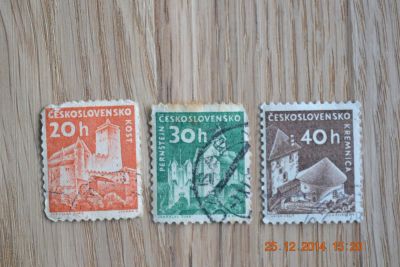 Лот: 4906740. Фото: 1. Марки Чехословакии 1960г. Архитектура. Марки