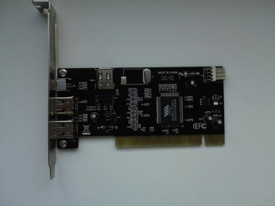 Лот: 4837007. Фото: 1. Контроллер PCI IEEE1394 (Via 6306... Платы расширения, контроллеры, доп. порты