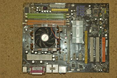 Лот: 3945514. Фото: 1. Материнская плата MSI K9N Platinum... Материнские платы