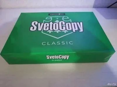 Лот: 18891740. Фото: 1. Бумага SvetoCopy A4 500 листов. Бумага